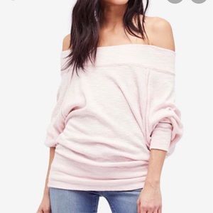 We the Free Pink oversized Sweater